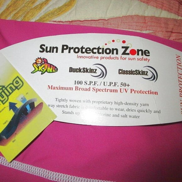 NWT Sun Protection Zone Rashguard Size L Swimsuit Top UPF Crop Short Sleeves - Picture 7 of 9